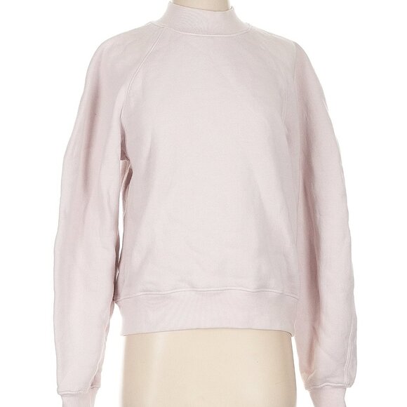 Agolde Tarron Mockneck Pullover Fondant Heather Sweater size XS - Picture 8 of 14